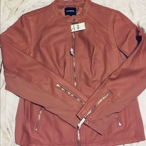 Express Vegan Leather Jacket
